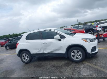 Lot #2990346890 2020 CHEVROLET TRAX FWD LS