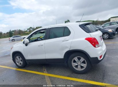 Lot #2990346890 2020 CHEVROLET TRAX FWD LS