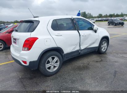 Lot #2990346890 2020 CHEVROLET TRAX FWD LS