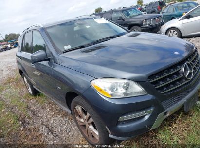 Lot #3037545693 2012 MERCEDES-BENZ ML 350 4MATIC