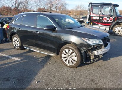 Lot #3042557339 2015 ACURA MDX TECHNOLOGY PACKAGE