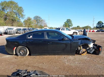 Lot #3048458698 2019 DODGE CHARGER SXT RWD