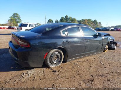 Lot #3048458698 2019 DODGE CHARGER SXT RWD