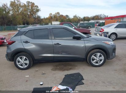 Lot #2990346856 2024 NISSAN KICKS S XTRONIC CVT