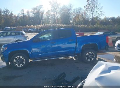 Lot #2990346849 2021 CHEVROLET COLORADO 4WD  SHORT BOX Z71