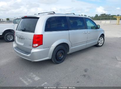 Lot #3005345964 2012 DODGE GRAND CARAVAN CREW