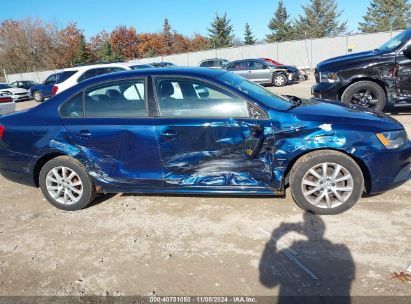 Lot #3035084374 2011 VOLKSWAGEN JETTA 2.5L SE