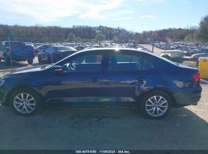 Lot #3035084374 2011 VOLKSWAGEN JETTA 2.5L SE