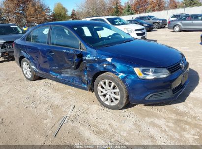 Lot #3035084374 2011 VOLKSWAGEN JETTA 2.5L SE