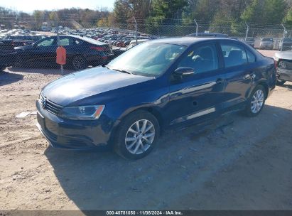 Lot #3035084374 2011 VOLKSWAGEN JETTA 2.5L SE