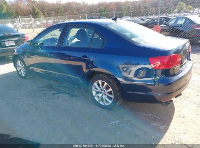 Lot #3035084374 2011 VOLKSWAGEN JETTA 2.5L SE