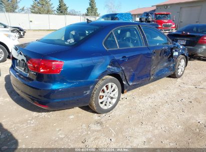 Lot #3035084374 2011 VOLKSWAGEN JETTA 2.5L SE