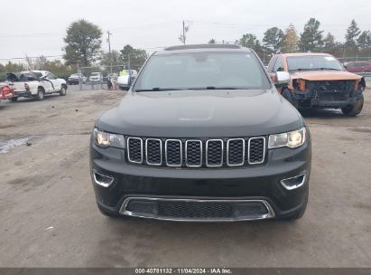 Lot #2992821851 2019 JEEP GRAND CHEROKEE LIMITED 4X4