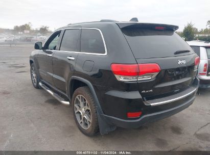 Lot #2992821851 2019 JEEP GRAND CHEROKEE LIMITED 4X4