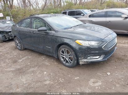 Lot #3037545619 2017 FORD FUSION HYBRID SE