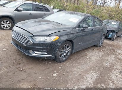 Lot #3037545619 2017 FORD FUSION HYBRID SE