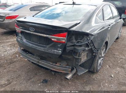 Lot #3037545619 2017 FORD FUSION HYBRID SE