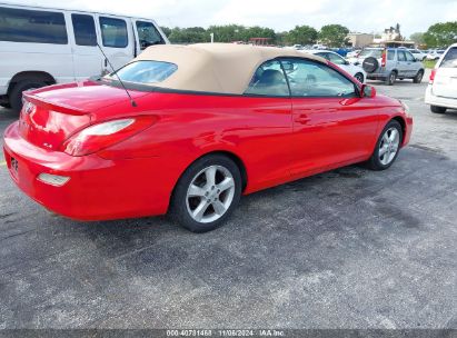 Lot #3007839102 2008 TOYOTA CAMRY SOLARA SLE