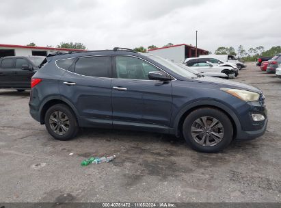 Lot #2992821835 2014 HYUNDAI SANTA FE SPORT 2.4L