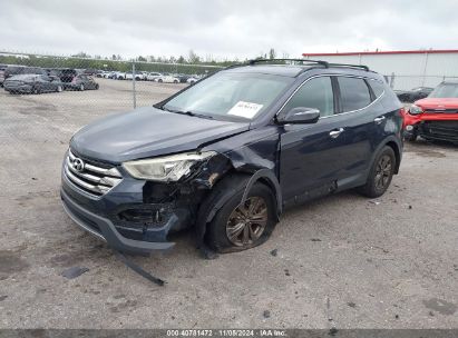 Lot #2992821835 2014 HYUNDAI SANTA FE SPORT 2.4L