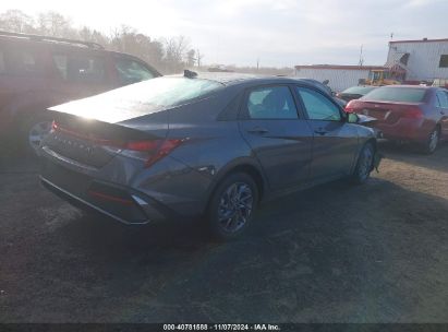 Lot #3037131353 2024 HYUNDAI ELANTRA SEL