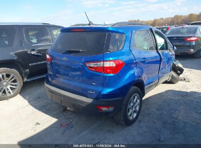 Lot #3036721928 2020 FORD ECOSPORT SE