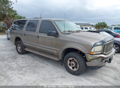 Lot #2995295019 2003 FORD EXCURSION LIMITED