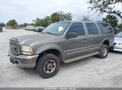 Lot #2995295019 2003 FORD EXCURSION LIMITED