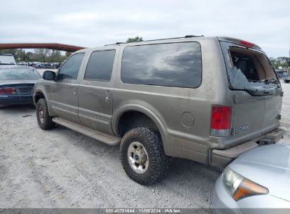 Lot #2995295019 2003 FORD EXCURSION LIMITED