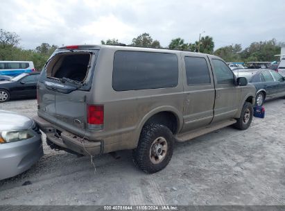 Lot #2995295019 2003 FORD EXCURSION LIMITED