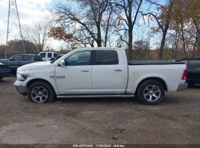 Lot #3035073657 2018 RAM 1500 LARAMIE  4X4 5'7 BOX