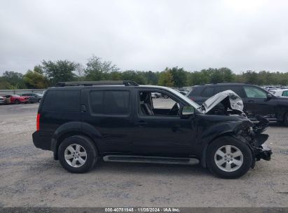 Lot #3035084366 2012 NISSAN PATHFINDER SV