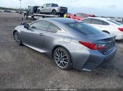 Lot #2992821786 2017 LEXUS RC 200T