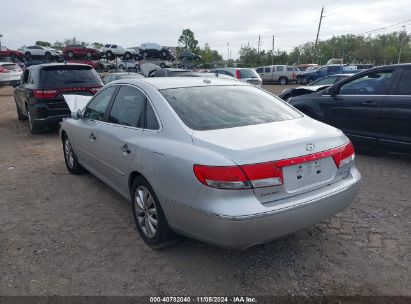 Lot #3004094749 2008 HYUNDAI AZERA LIMITED