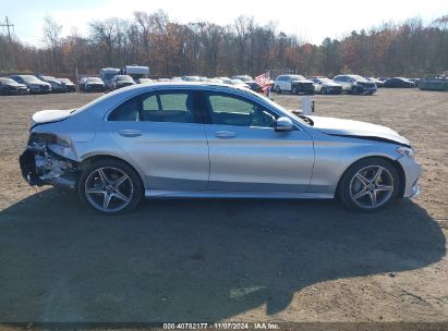 Lot #3005345919 2018 MERCEDES-BENZ C 300 4MATIC