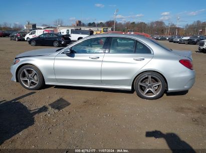 Lot #3005345919 2018 MERCEDES-BENZ C 300 4MATIC