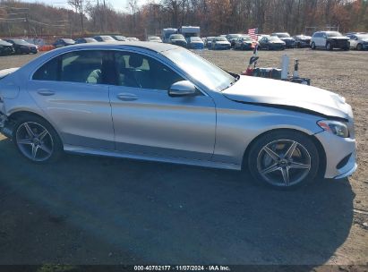 Lot #3005345919 2018 MERCEDES-BENZ C 300 4MATIC