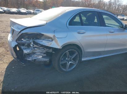 Lot #3005345919 2018 MERCEDES-BENZ C 300 4MATIC