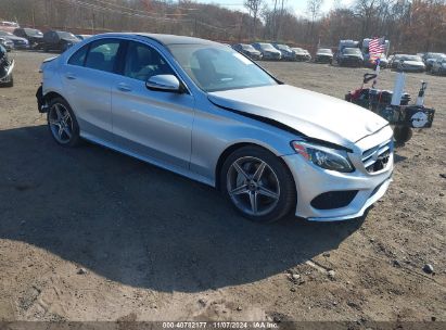 Lot #3005345919 2018 MERCEDES-BENZ C 300 4MATIC