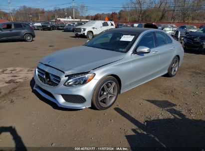 Lot #3005345919 2018 MERCEDES-BENZ C 300 4MATIC