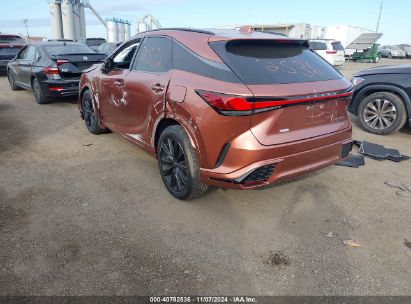 Lot #2995295363 2023 LEXUS RX 500H F SPORT PERFORMANCE