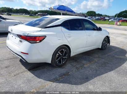 Lot #3035073602 2024 NISSAN SENTRA SV XTRONIC CVT