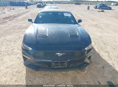 Lot #2990352603 2022 FORD MUSTANG ECOBOOST PREMIUM