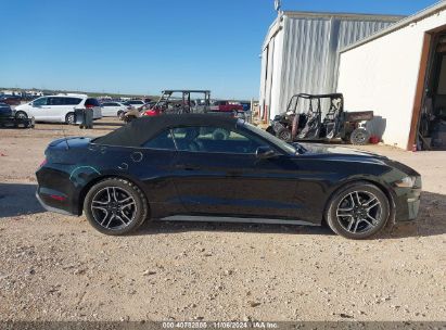 Lot #2990352603 2022 FORD MUSTANG ECOBOOST PREMIUM