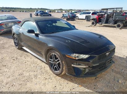 Lot #2990352603 2022 FORD MUSTANG ECOBOOST PREMIUM