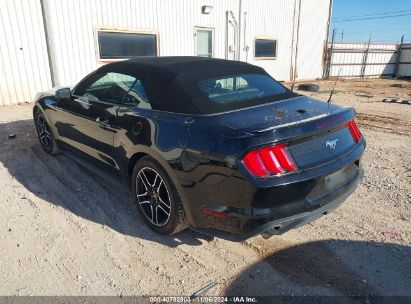 Lot #2990352603 2022 FORD MUSTANG ECOBOOST PREMIUM