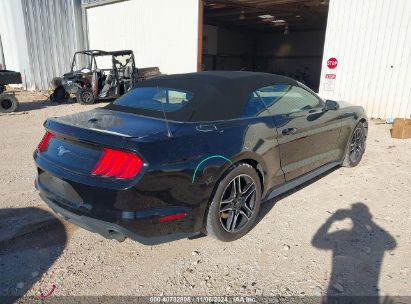 Lot #2990352603 2022 FORD MUSTANG ECOBOOST PREMIUM