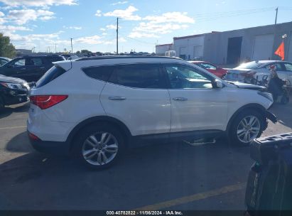 Lot #3050085505 2014 HYUNDAI SANTA FE SPORT 2.0L TURBO