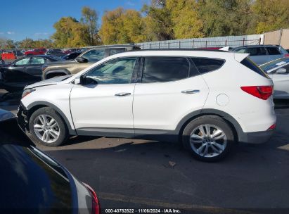 Lot #3050085505 2014 HYUNDAI SANTA FE SPORT 2.0L TURBO