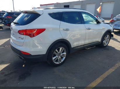 Lot #3050085505 2014 HYUNDAI SANTA FE SPORT 2.0L TURBO